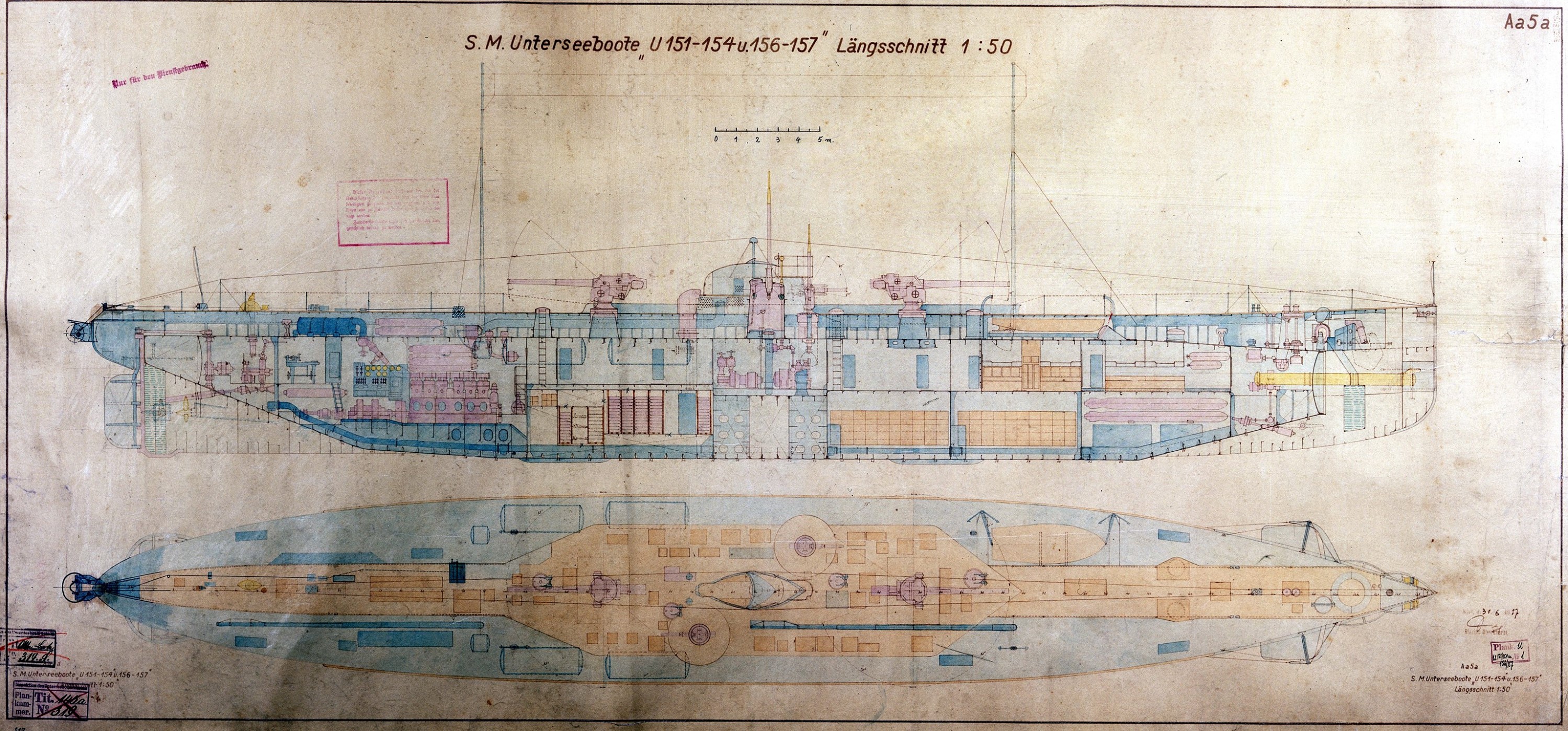 U Boat Ships Plans